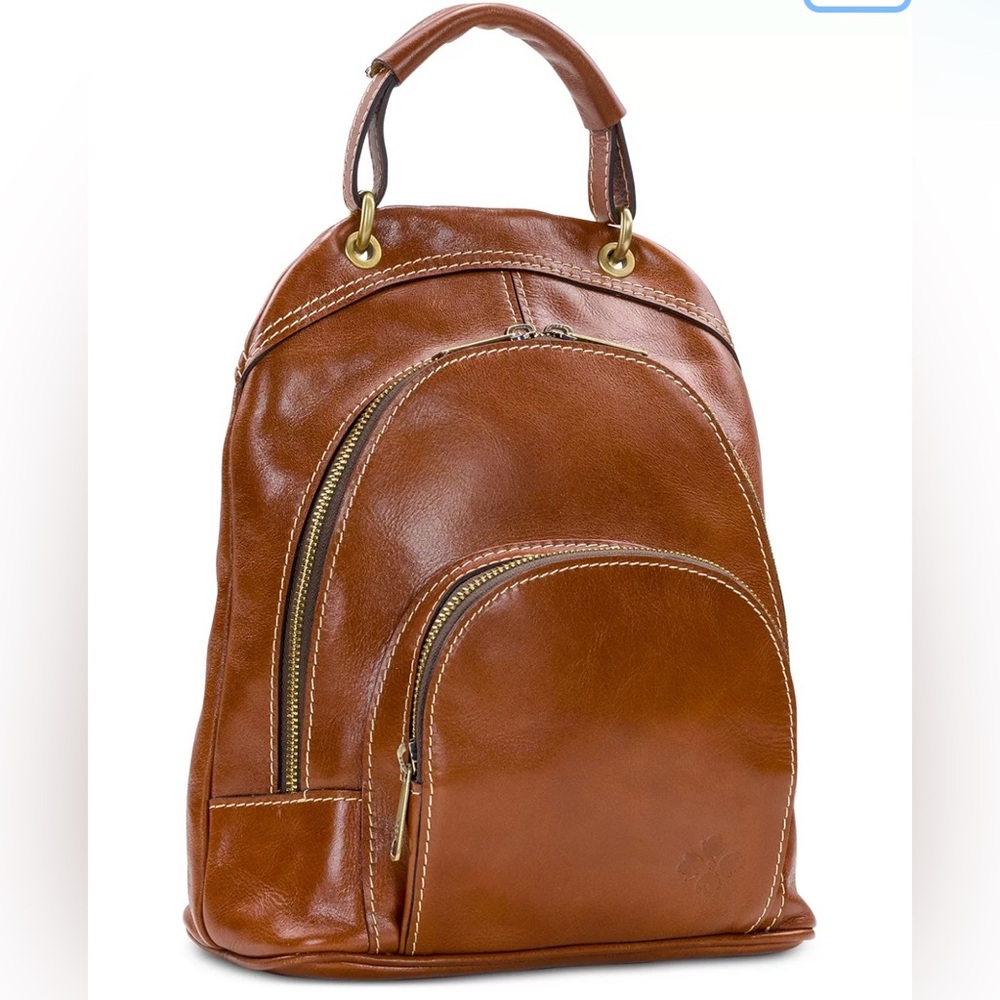 Patricia Nash Brown Leather Backpack